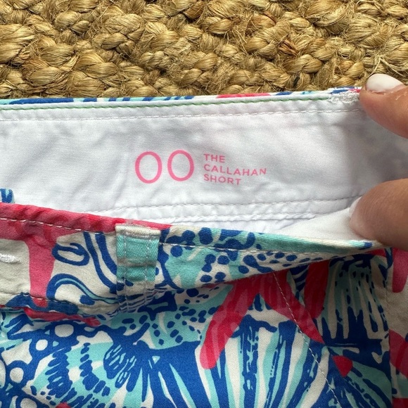 Lilly Pulitzer Callahan Shorts She She Shells size: 00 - Picture 4 of 4